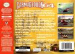 Carmageddon 64 Box Art Back